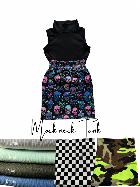 Mock Neck Tank