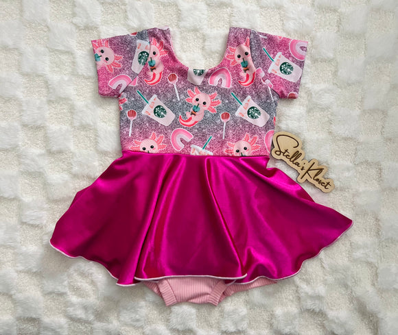 3t Brielle skirted romper