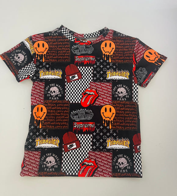 4t Boujee supreme tee (RTS)