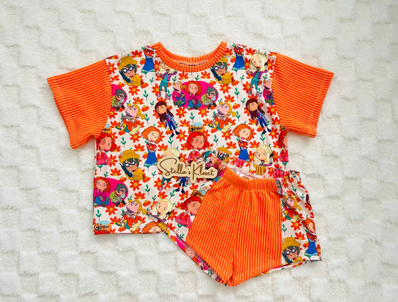 3t Oversized tee shorts set