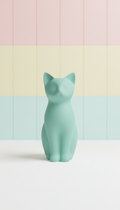 Plush Cat Pillow With Soft Ears