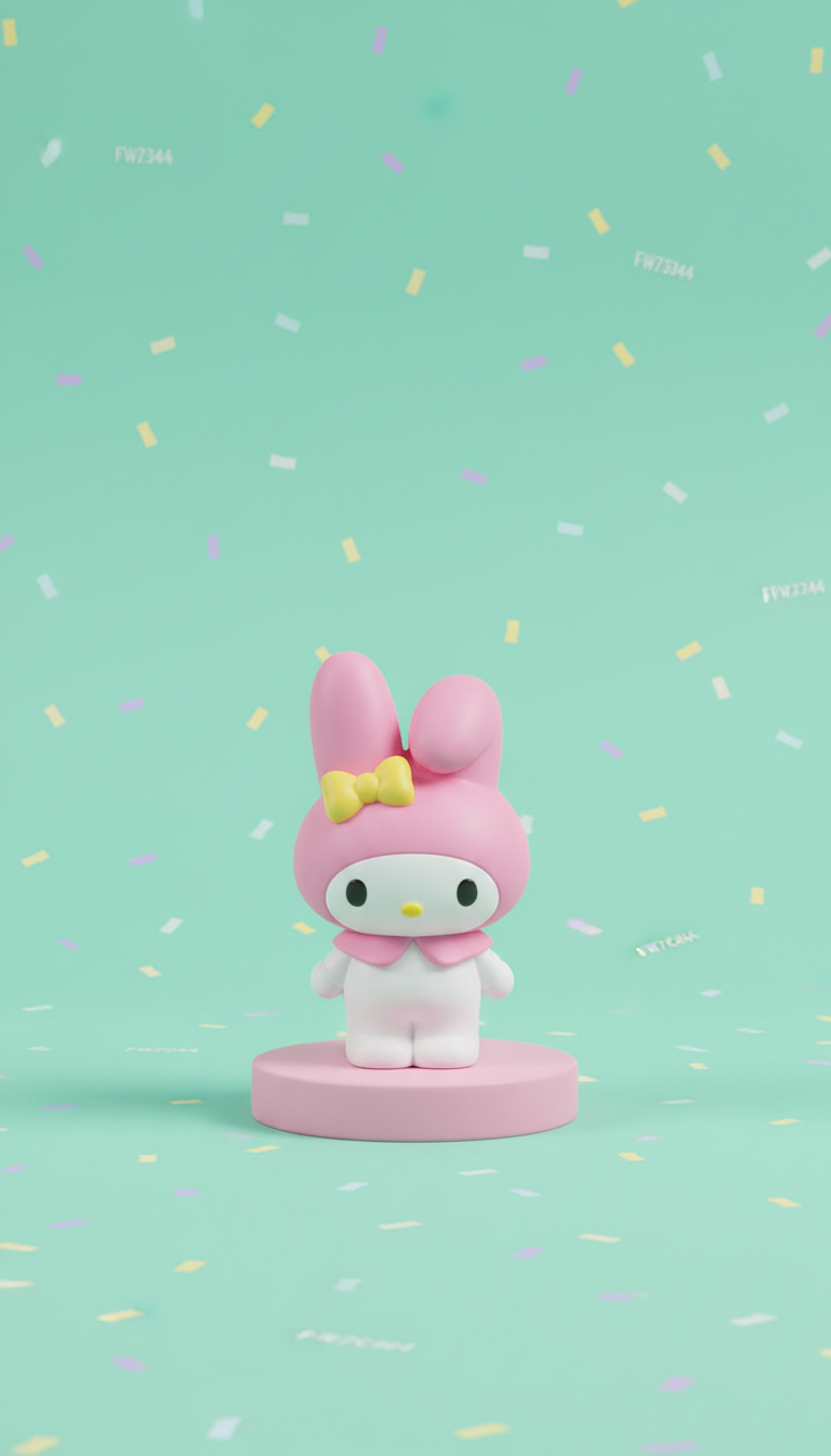 My Melody Pastel Vinyl Figure
