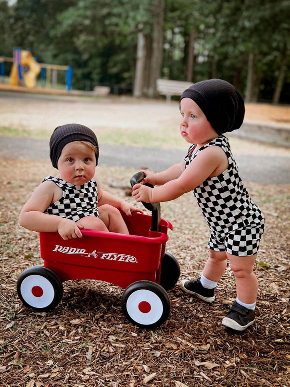 Ollie checker romper