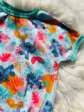 Tropical Tee Romper